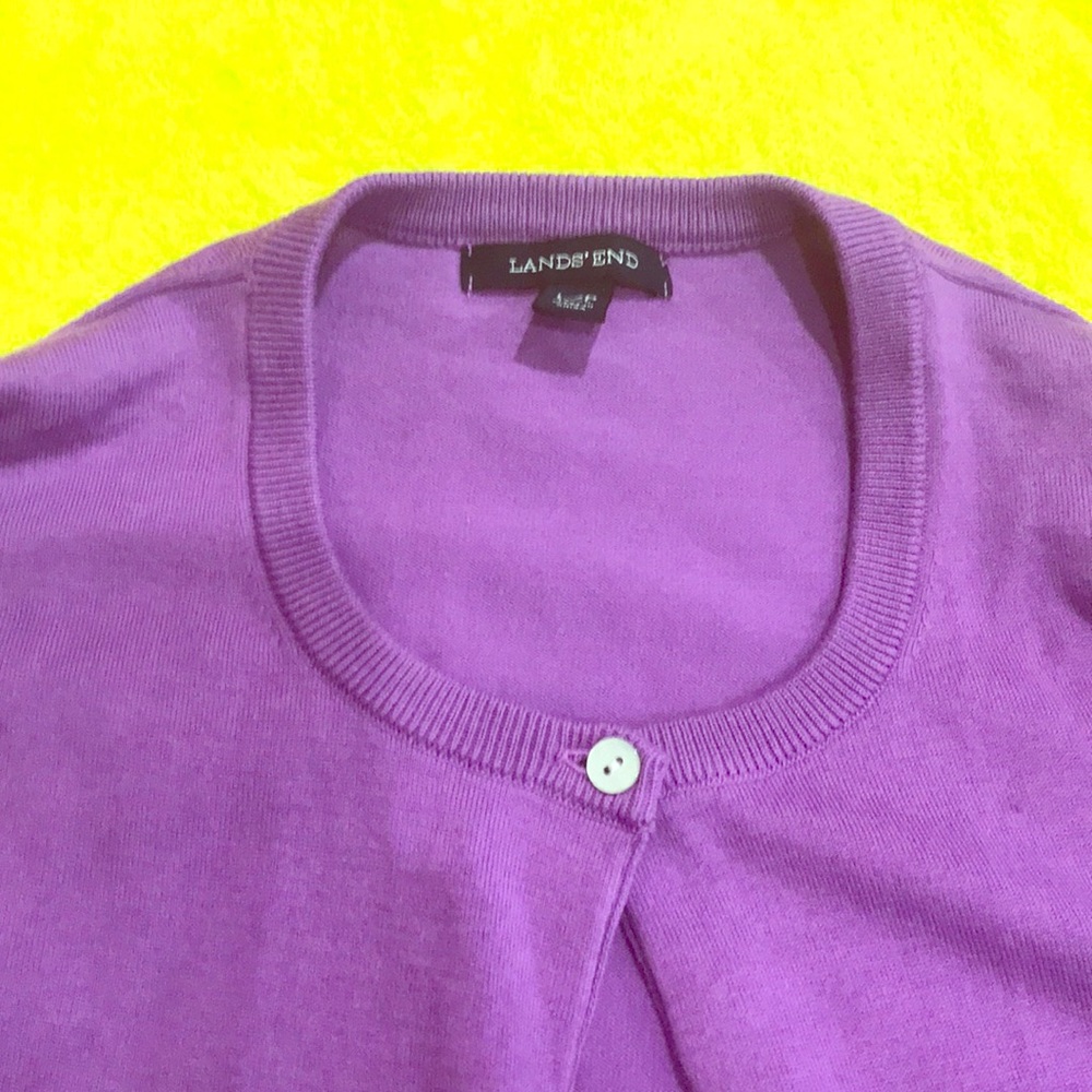 Large lands end cardigan